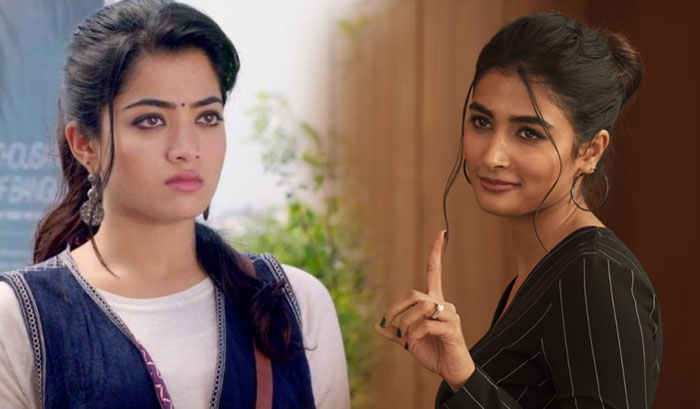 rashmika mandanna,pooja hegde,feeling,sarileru neekevvaru,teaser,ala vaikunthapurramloo  పూజాకు ప్లేస్ ఇచ్చారు.. నాకేది అంటున్న రష్మిక!