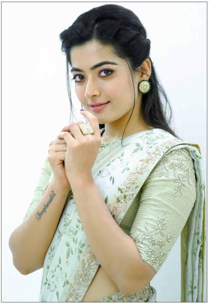 rashmika  రష్మిక గట్టిగానే పెంచేసింది