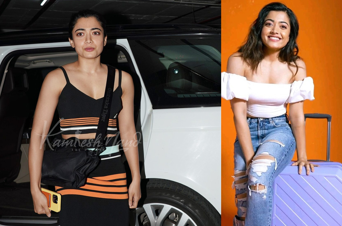 rashmika mandanna  క్యూట్ స్మైల్ తో మెస్మరైజ్ చేస్తోన్న రష్మిక!