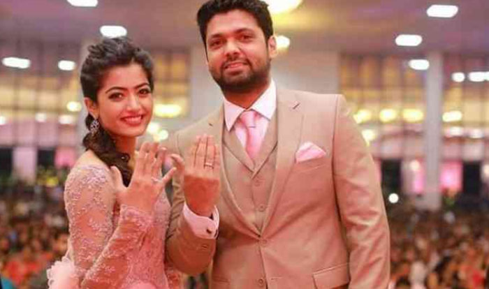 rashmika mandanna,engagement,rakshit shetty,break  కిరాక్‌ భామ కాబోయే వాడికి షాకిచ్చింది! 