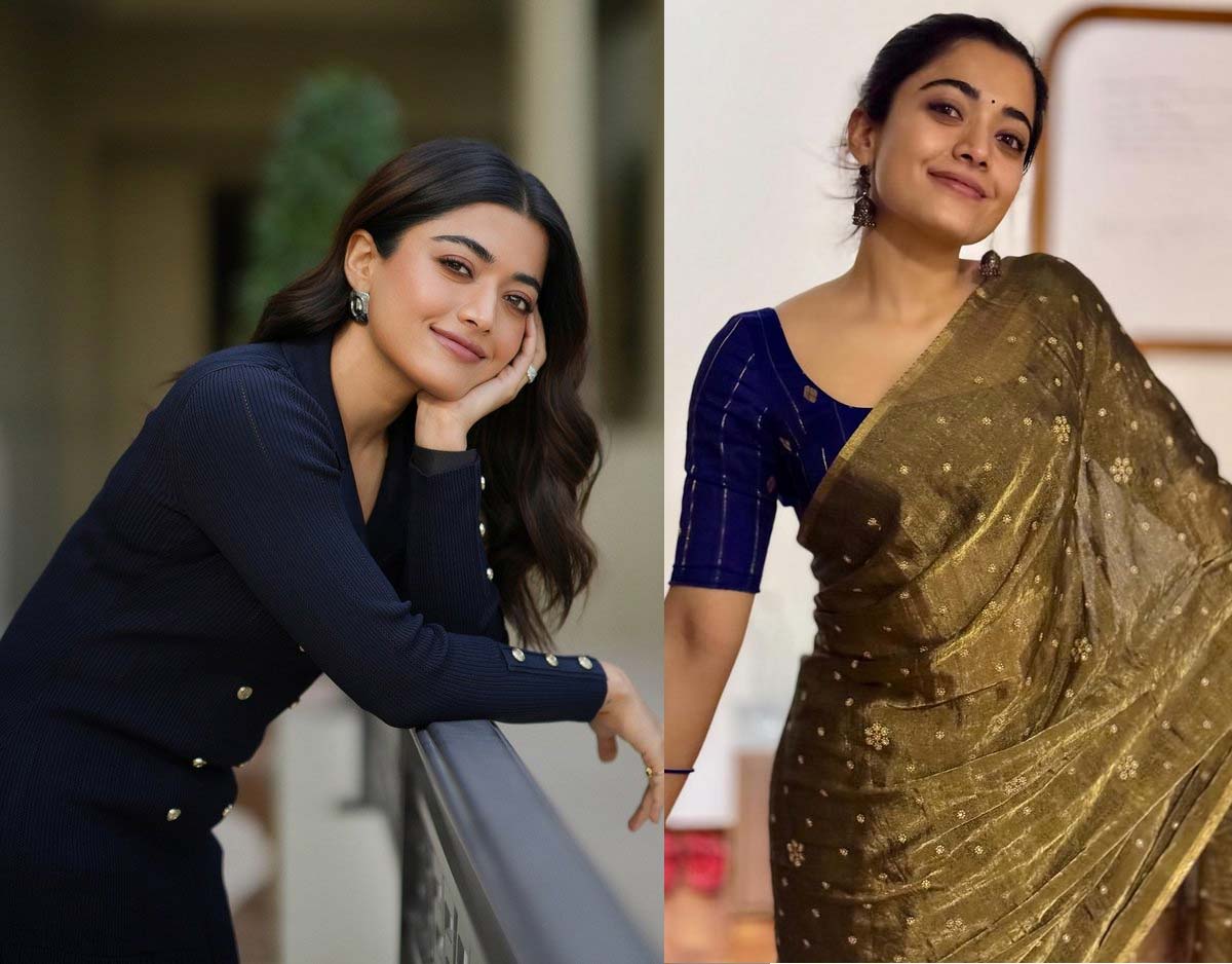rashmika  రష్మిక న్యూ లుక్ 