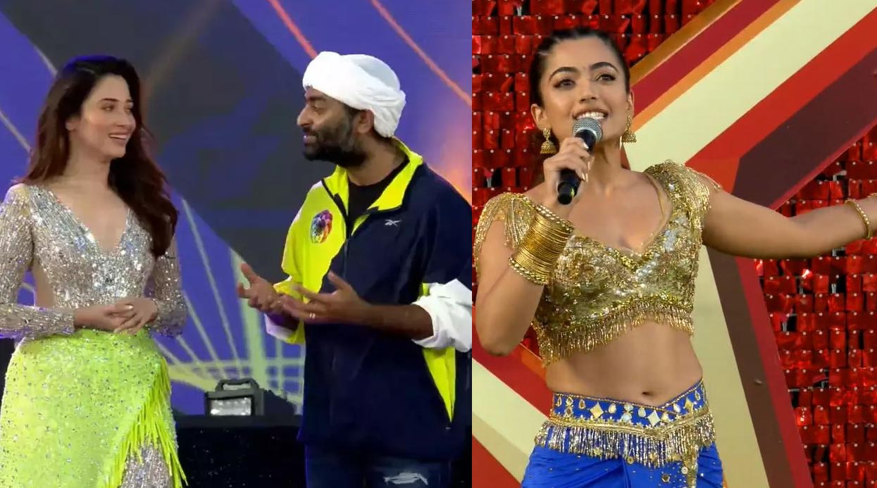 ipl 2023,tamanna,rashmika  IPL వేదికపై రష్మిక-తమన్నా ఆట పాట 