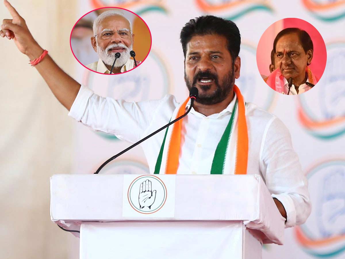 revanth reddy  రేవంత్‌కు ఊపిరాడనివ్వని మోదీ, కేసీఆర్!!