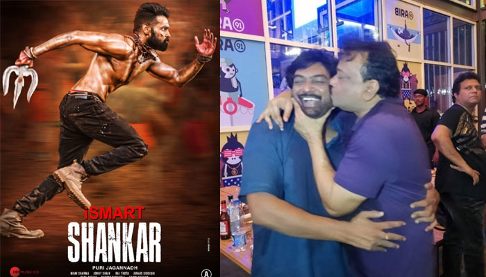 rgv,ismart shankar,purijagannadh,kiss  పూరీ ‘ఇస్మార్ట్’ సక్సెస్.. కిస్ ఇచ్చిన ఆర్జీవీ!