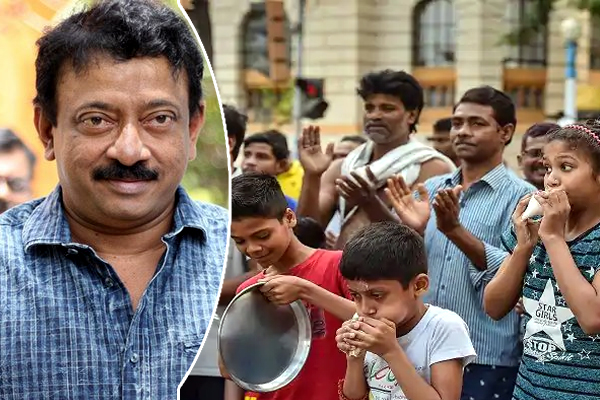 rgv,ramgopal varma,satirical tweet,indians,janatha curfew,claps  భారతీయులపై ఆర్జీవీ వెటకారం!!