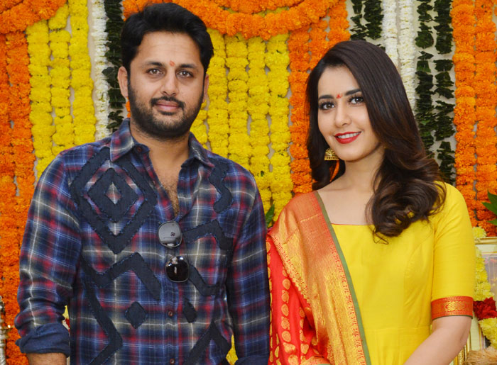 srinivasa kalyanam,nithiin,dil raju,satish vegesna,raashi khanna  'శ్రీనివాసుని క‌ల్యాణం' మొదలైంది!