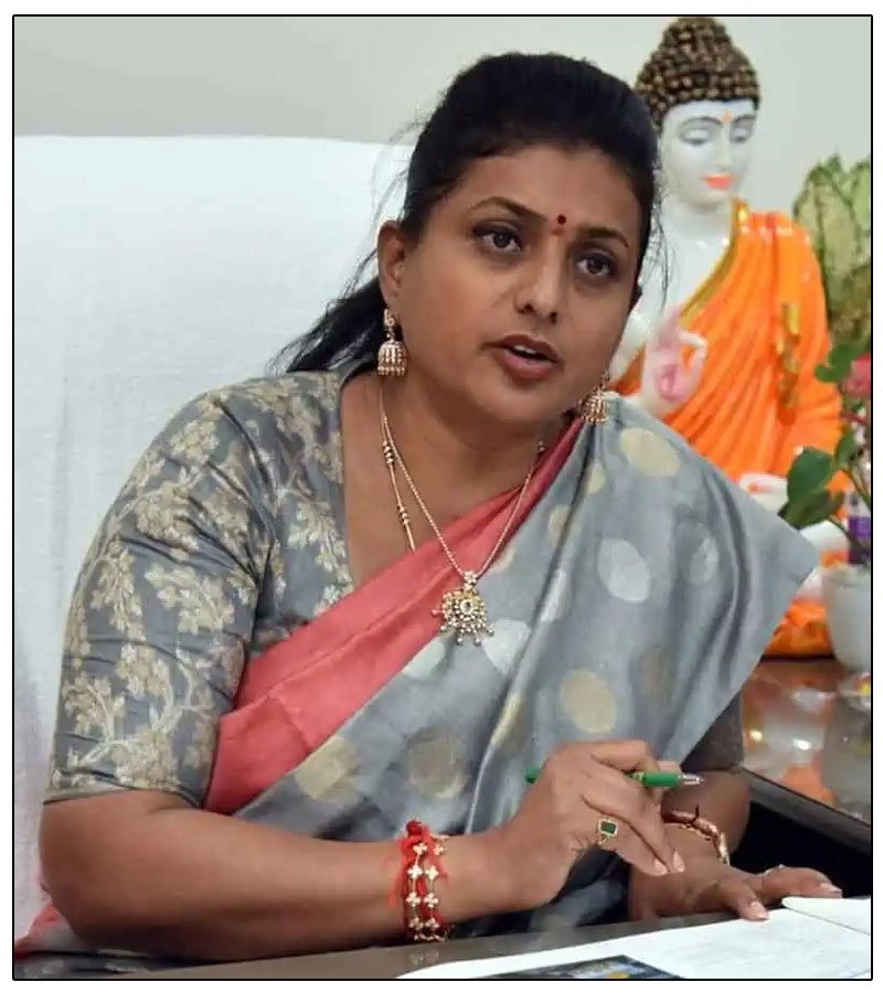 roja  అది ఫేక్ అంటున్న RK రోజా