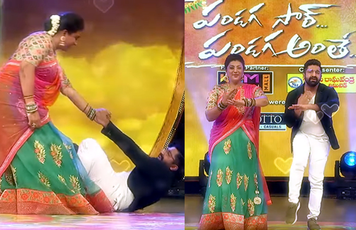 roja,extraordinary dance,samajavaragamana,sekhar master  రోజా.. సింపేశావ్ పో.. పండగ అంతే!