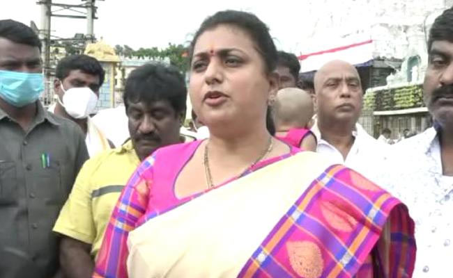 roja,mla roja,sensational comments,revanth reddy,chandrababu naidu,lokesh  చంద్రబాబు, లోకేష్‌ పై ఫైర్ అయిన రోజా