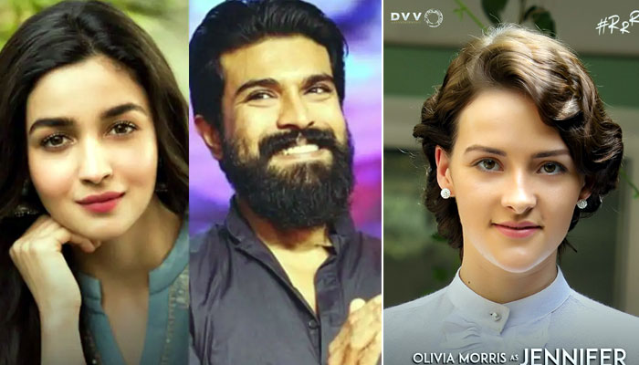 rrr movie,olivia morris,jr ntr,ram charan,alia bhatt  బాయ్ బాయ్ అలియా.. కమాన్ ఒలీవియా!