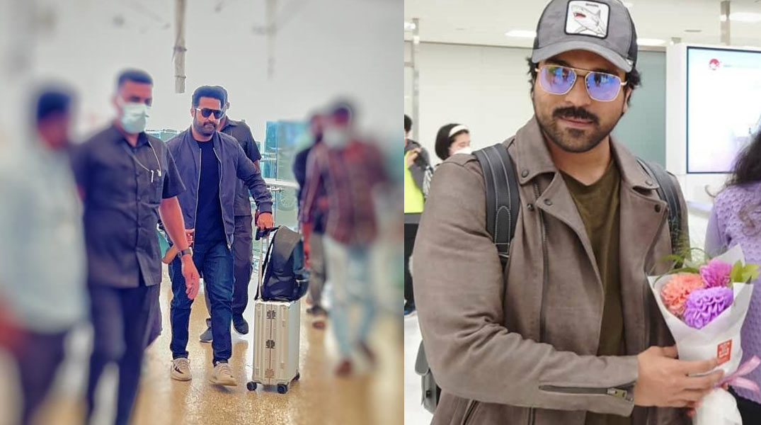 jr ntr,ram charan,japan,rrr promotions  ఎన్టీఆర్ అలా.. చరణ్ ఇలా