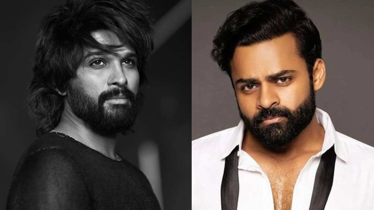 sai dharam tej  అల్లు అర్జున్ ని అన్ ఫాలో చేసిన మెగా హీరో 