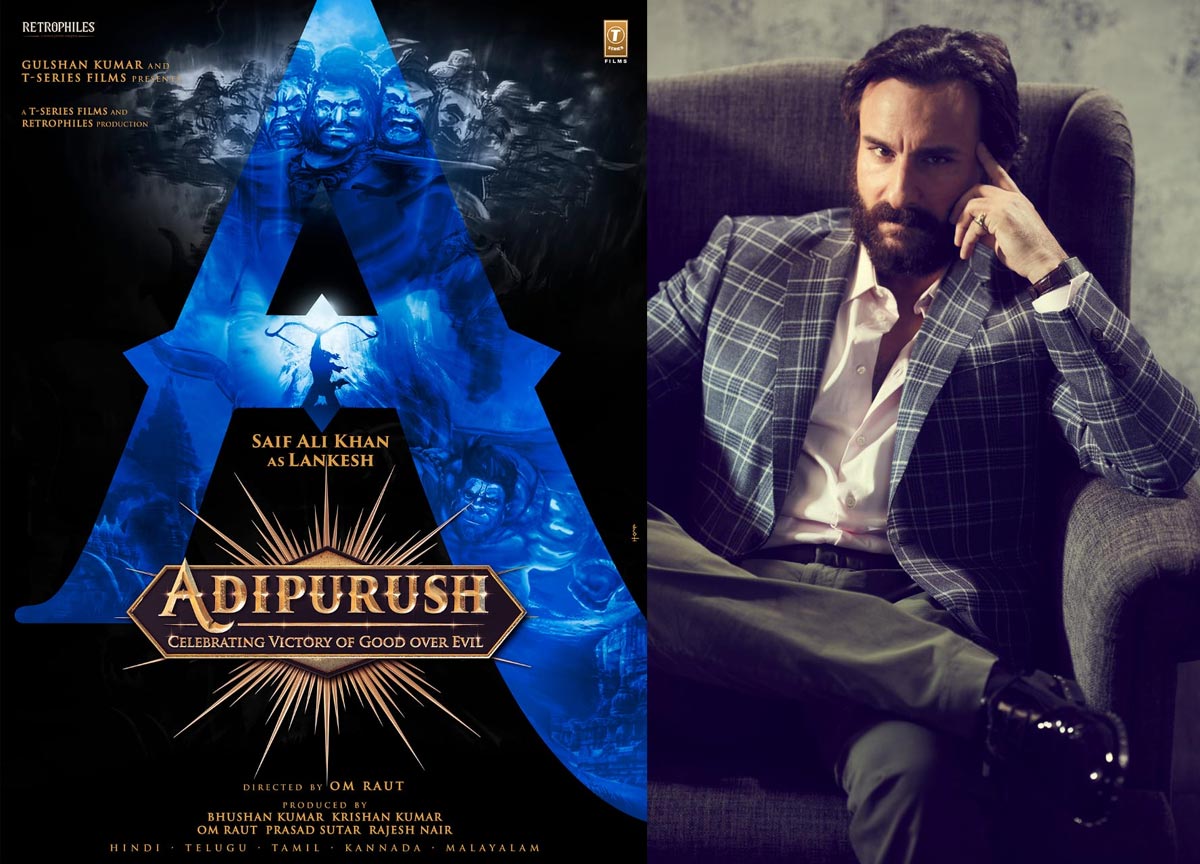 adipurush,the menacing villain,saif ali khan,prabhas,omraut  ‘ఆదిపురుష్’లో ప్ర‌తినాయ‌కుడు ఎవరంటే..?