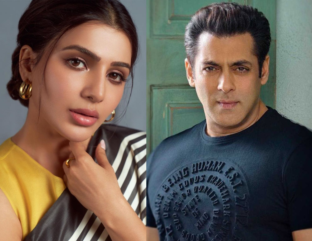 samantha,bollywood,salman khan,salman khan to romance samantha  పదిమందిలో ఒకరా సామ్.. లేదా సోలోగానా