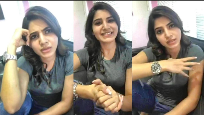 samantha,ram charan,family,live chat,social media  సమంత ఆన్సర్స్‌ టకాటకా చెప్పేసింది!