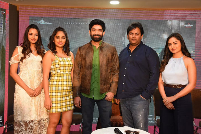 celebrities,speech,7 movie,release,press meet  ‘సెవెన్’ బ్లాక్‌బ‌స్ట‌ర్ అంటున్నారు