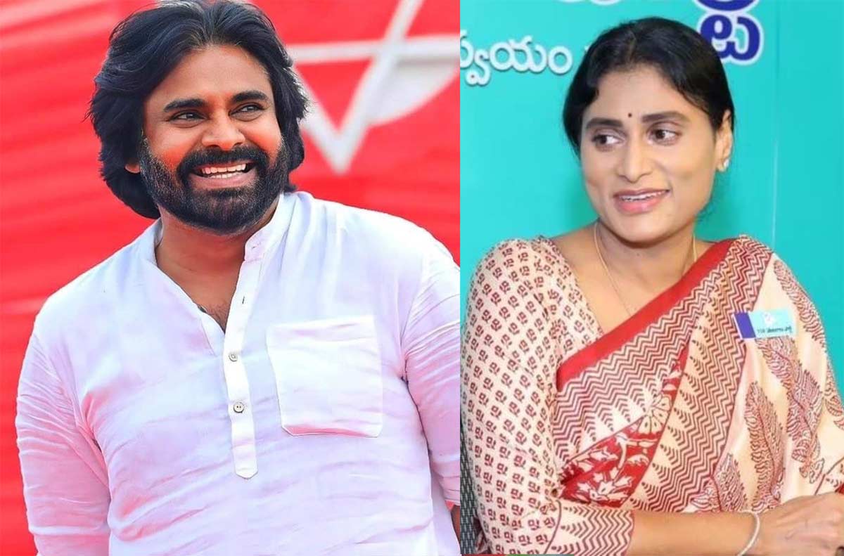 ys sharmila  కంగ్రాట్స్ చెప్పిన షర్మిల.. నవ్వుకున్న పవన్!