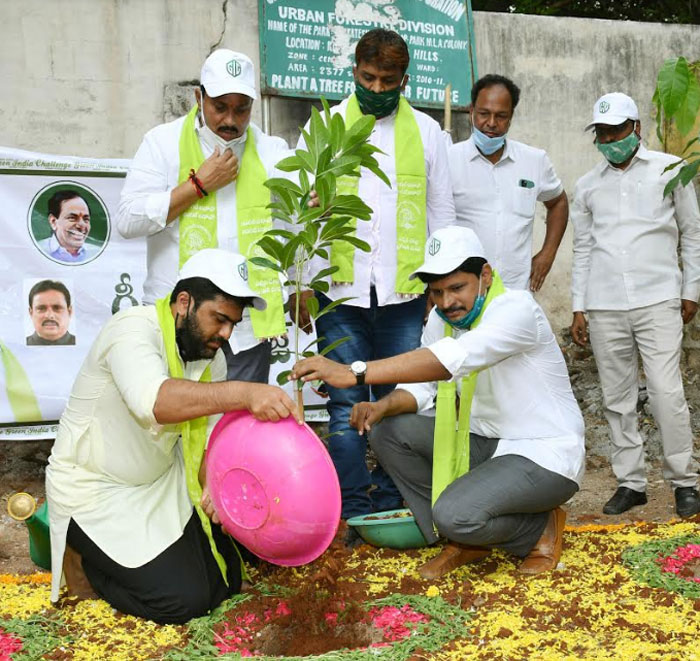 sharwanand,adopt,ghmc park,green india challenge,hero sharwanand  గ్రీన్ ఇండియా ఛాలెంజ్‌లో హీరో శర్వానంద్!