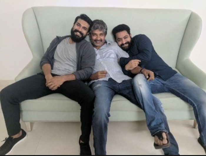 rajamouli,ntr,ram charan,multistarrer,budjet  రాజమౌళి మల్టీస్టారర్.. బడ్జెట్ వింటే షాకే!