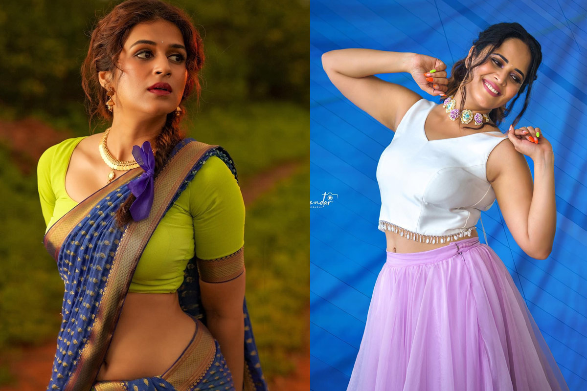 shraddha das,anasuya,dhee dance show  అనసూయ ప్లేస్ లో శ్రద్ధాదాస్ 