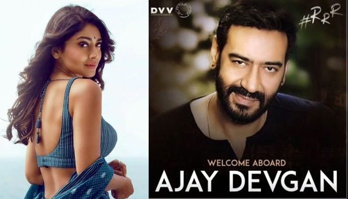 shriya saran,ajay devgn,rrr,rajamouli,jr ntr,ram charan  జక్కన్నకు శ్రియ రెక్వెస్ట్.. బంపరాఫర్ నిజమేనా!?