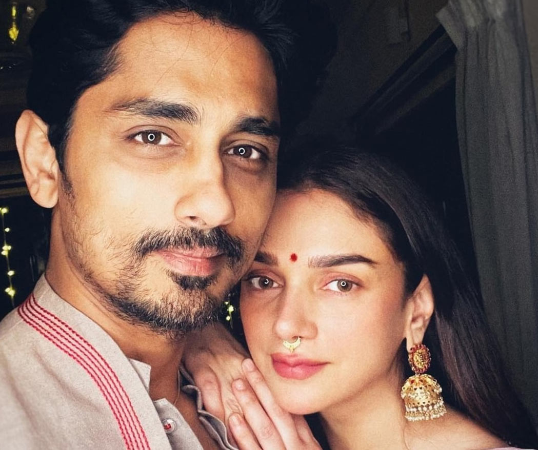 siddharth,aditi rao hydari,princess of heart  నా యువరాణి అంటూ క్లారిటీ ఇచ్చిన సిద్దార్థ్ 