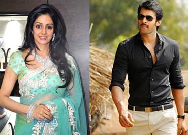 sridevi,prabhas,sujit,run raja run,prabhas mother roll  ప్రభాస్ కి తల్లిగా పాత్రే లేదు.. శ్రీదేవా?