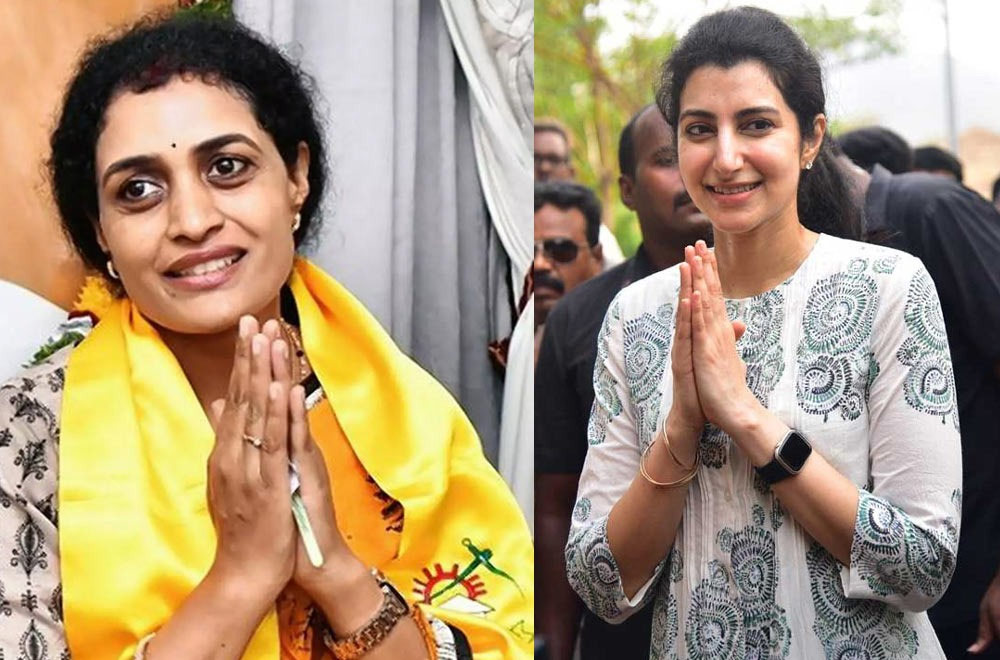 suhasini and brahmani  బ్రాహ్మణీ వర్సెస్ సుహాసిని.. పగ్గాలెవరికో!