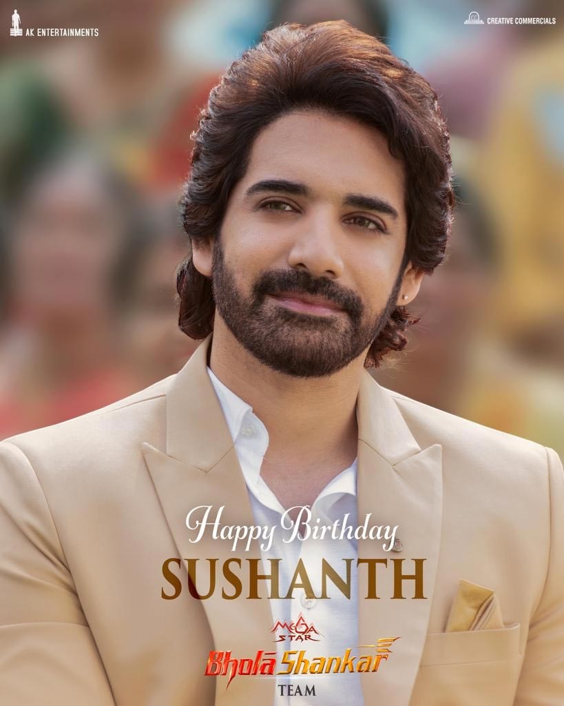 sushanth,bholaa shankar  మెగాస్టార్ బావమరిదిగా సుశాంత్ 