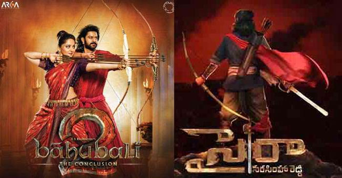 chiranjeevi,prabhas,saaho,sai raa,movies,baahubali record  ‘సైరా’.. బాహుబలా లేక నాన్ బహుబలా?