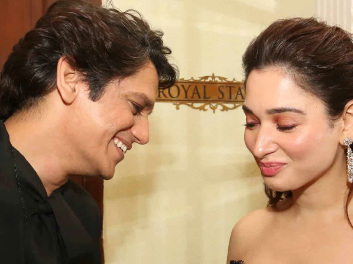 tamannaah,vijay varma  ఫైనల్లీ ప్రేమని ఒప్పుకున్న తమన్నా 