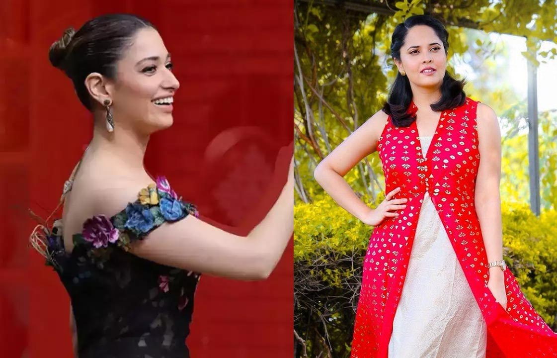 anasuya bharadwaj,tamannaah bhatia,host,masterchef program  తమన్నా అవుట్.. అనసూయ ఇన్