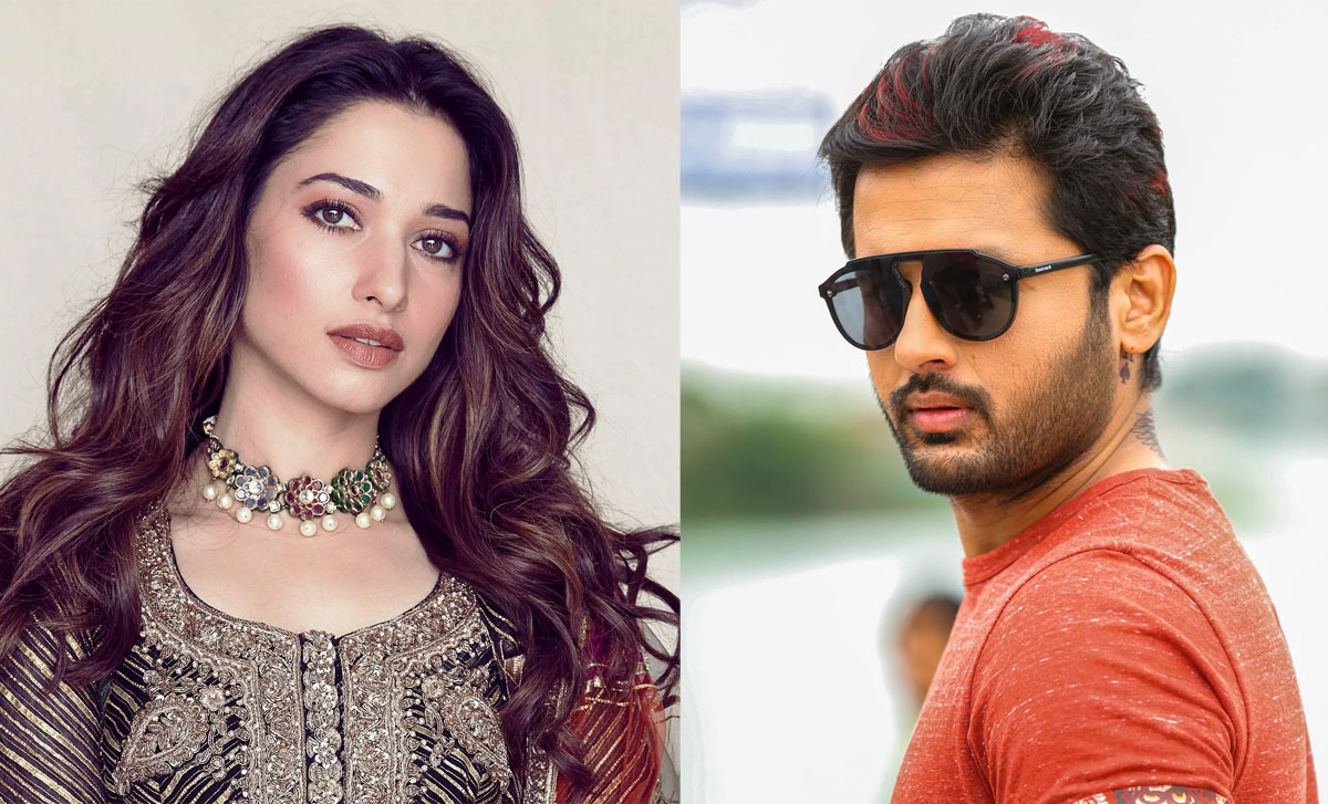 tamannaah,nitin,maestro promotional song,tamannaah - nitin  తమన్నా-నితిన్ పై అదిరిపోయే సాంగ్ ఉందట 