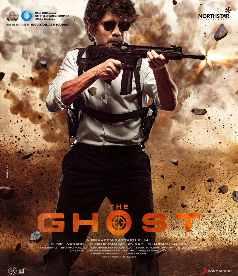 the ghost,nagarjuna,the ghost 5 days collections  ద ఘోస్ట్ ఫస్ట్ వీకెండ్ కలెక్షన్స్