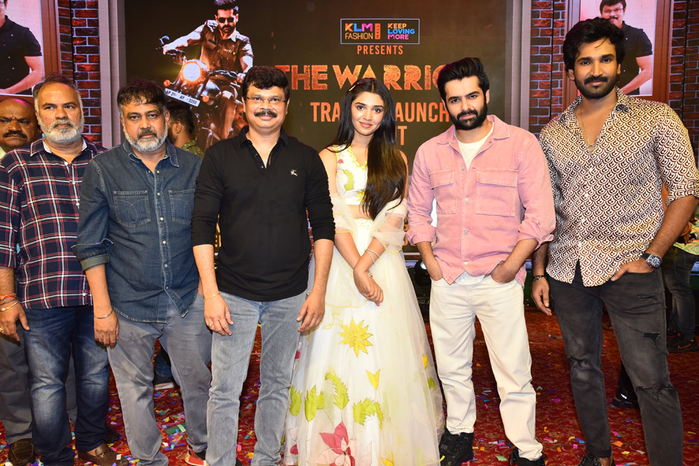 ram,the warrior trailer,the warrior trailer launch,boyapati  ది వారియర్ ఇక్కడే సగం సక్సెస్ కొట్టేసింది