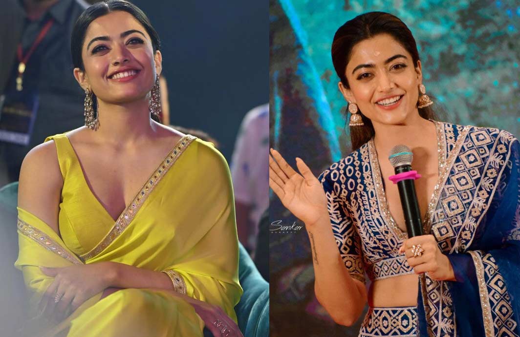 rashmika mandanna  అప్పుడు పుష్ప - ఇప్పుడు యానిమల్ 