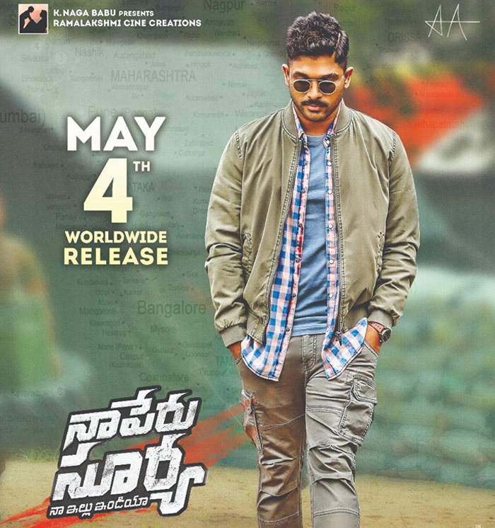 allu arjun,naa peru surya naa illu india,bharat ane nenu,tollywood,rangasthalam  అల్లుఅర్జున్‌ ఇండస్ట్రీకి హ్యాట్రిక్ హిట్ ఇస్తాడా! 