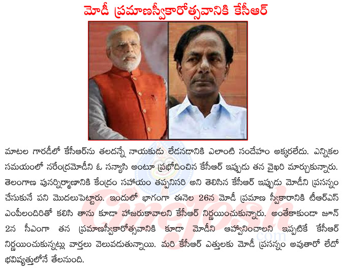 trs,kcr,narendra modi,kcr comments about narendra modi,narendra modi vs kcr,modi as pm of india,telangan cm kcr,elections in telangana  trs, kcr, narendra modi, kcr comments about narendra modi, narendra modi vs kcr, modi as pm of india, telangan cm kcr, elections in telangana