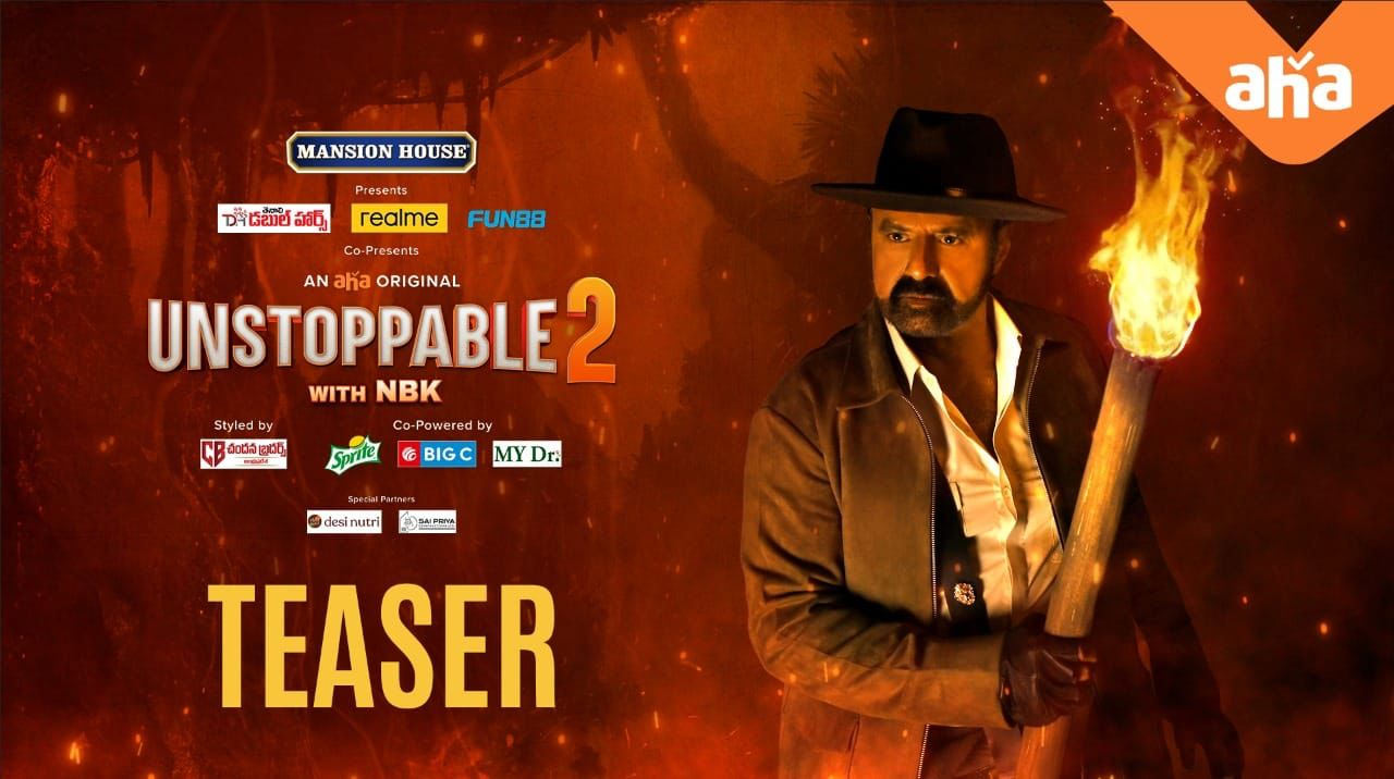 un stoppable with nbk,balakrishna,un stoppable with nbk season 2 teaser  అన్ స్టాపబుల్2 టీజర్: బాలయ్య ఆన్ ఫైర్ 