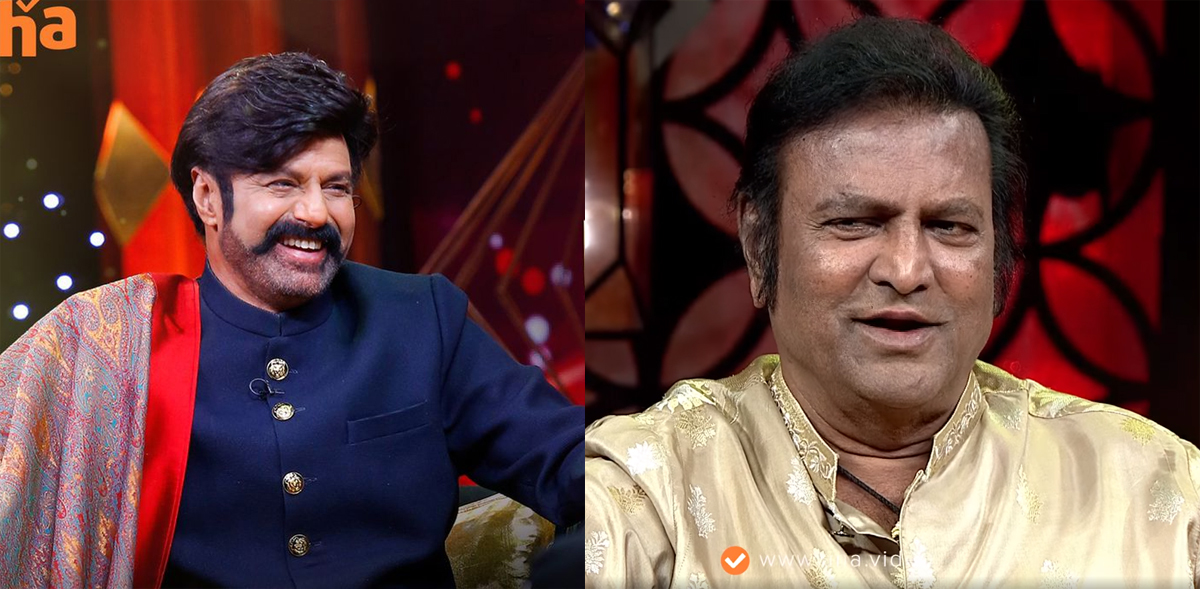 unstoppable,balakrishna,mohan babu,unstoppable show increases excitement,aha videos,aha ott  బాలయ్య ఆహా షోలో అవి ఊహించి ఉండరు 