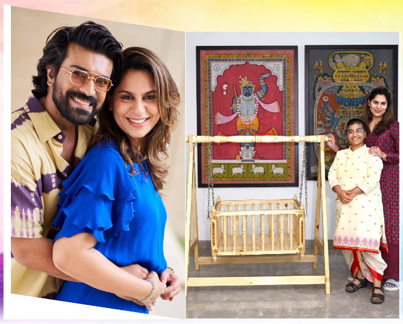 upasana,mega family,ram charan,prajwala foundation  చరణ్, ఉప్సీల బిడ్డ కోసం ఉయ్యాల.. స్పెషలిదే