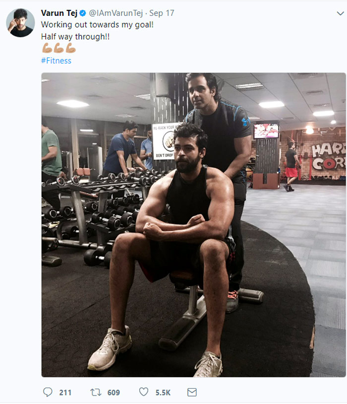 varun tej,mega hero,rana,prabhas,varun tej six pack  ప్రభాస్‌, రానాలను డీ కొట్టగలడా..?