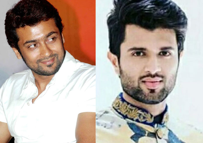 vijay devarakonda,chinababu,karthi,suriya,thanks  ఓయ్ అర్జున్‌రెడ్డి థ్యాంక్స్‌: తమిళ స్టార్‌ హీరో! 