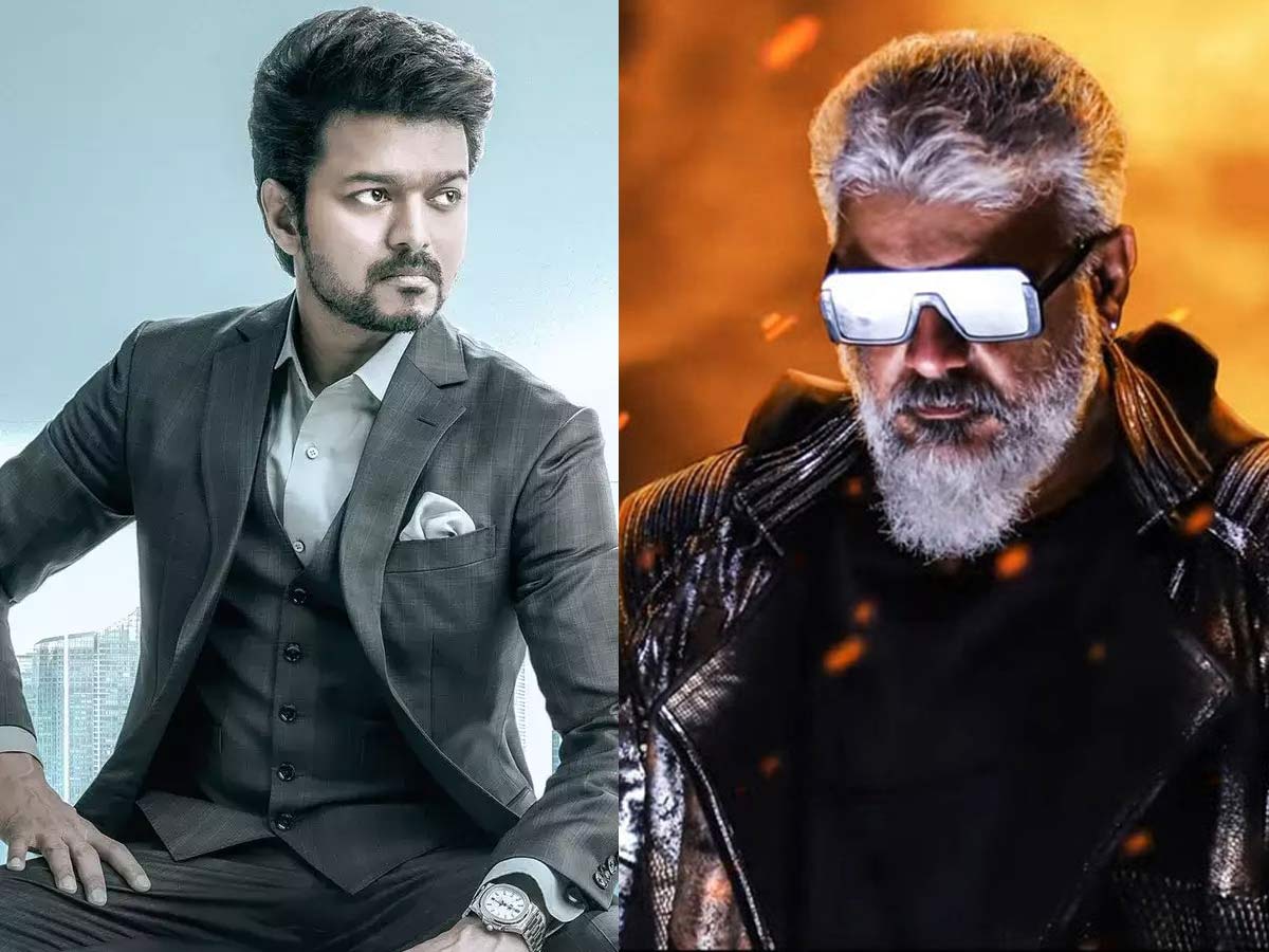 hero vijay varisu,thunivu ajith  అదరగొడుతున్న విజయ్-సైలెంట్ మోడ్ లో అజిత్