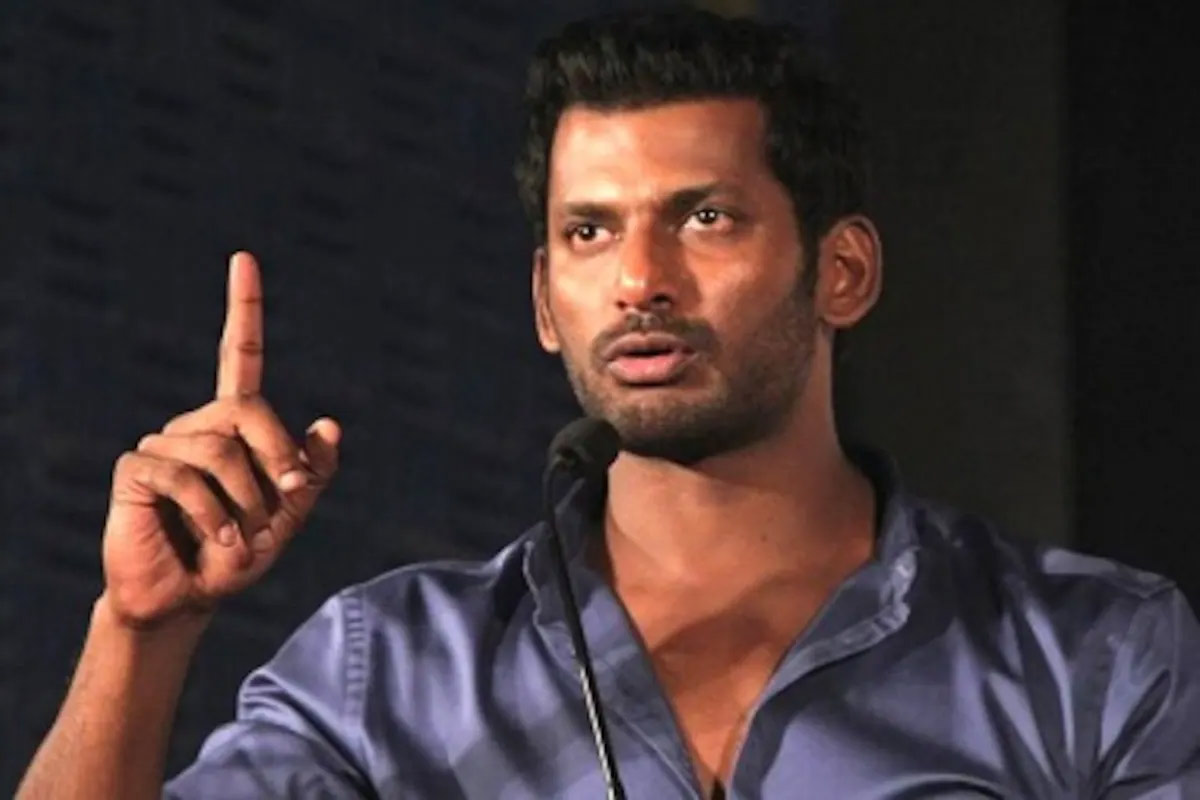 actor vishal,ap politics,tdp,chandra babu,kuppam,2024 elections  చంద్రబాబు పై పోటీ: విశాల్ రియాక్షన్ 