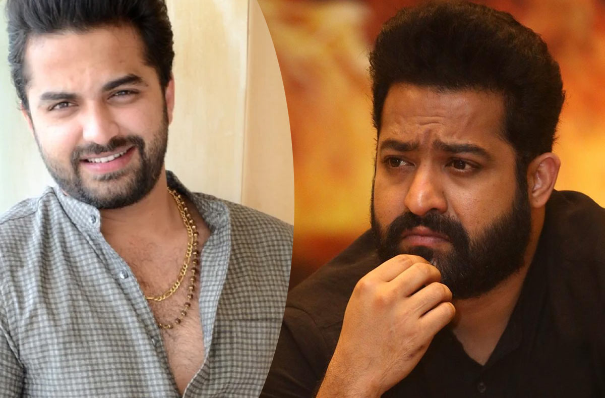 ntr,vishwak sen,ntr fans  ఎన్టీఆర్ కి విలన్ గా నటిస్తాను 