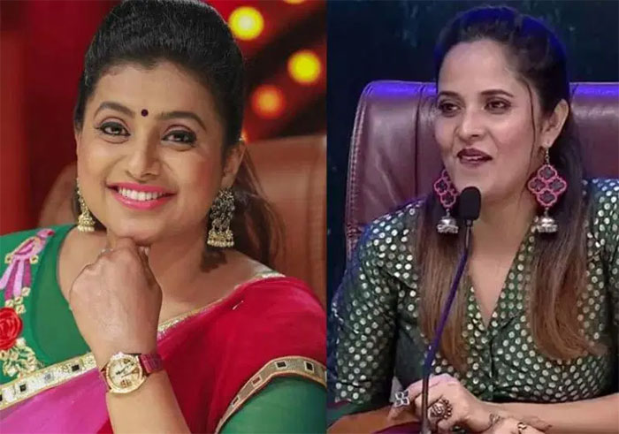 roja,anasuya,new shows,gemini,war  ఇప్పుడు వార్ అనసూయ, రోజాల మధ్య!!