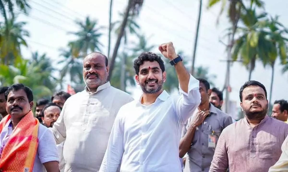 lokesh  ఏపీ రాజకీయాల్లో చెరగని సంతకం యువగళం!